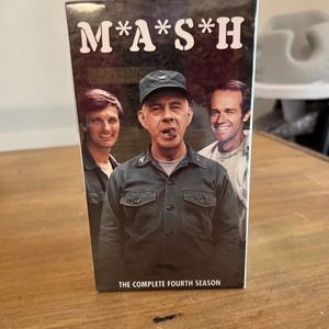 MASH the Complete 4th Season On 3 VHS tapes 3-volume set